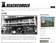 Tablet Screenshot of beachcomberhouse.com.au